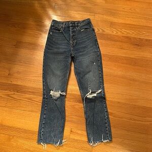 Abercrombie and Fitch Ultra High Rise Mom Jeans Size 25